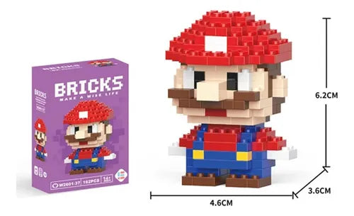 Mario Bros Bricks 162 pieces