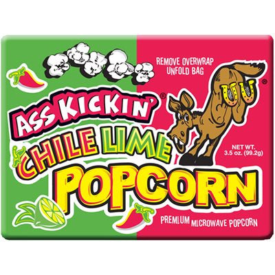 Asskickin Chili Lime popcorn