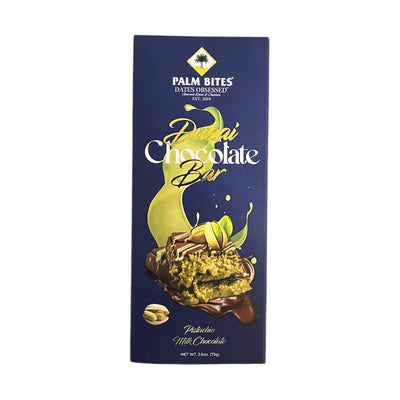 Palm Bites, chocolat de Dubaï aux pistaches