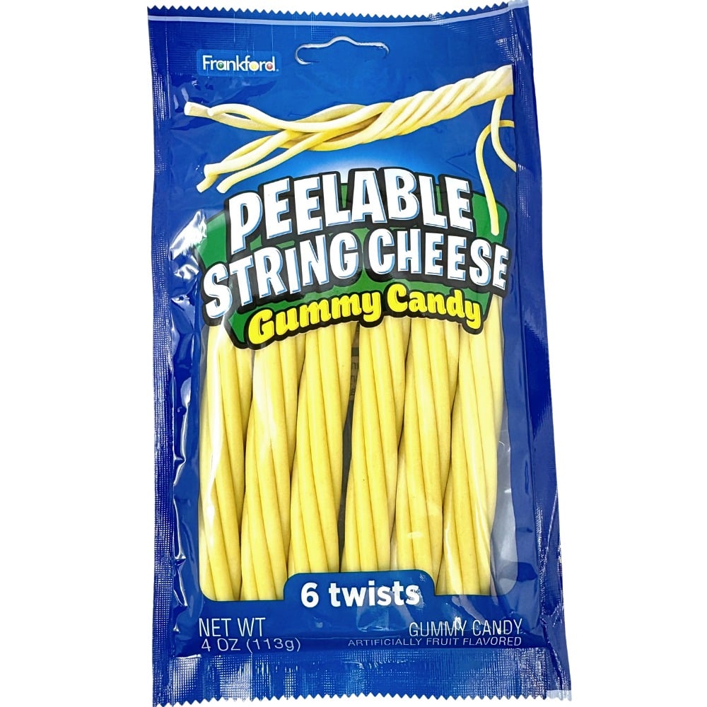 Peelable cheese sticks (gummy)