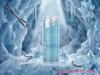 Canette Red Bull Winter Edition baies et vanille glacée 250 ml