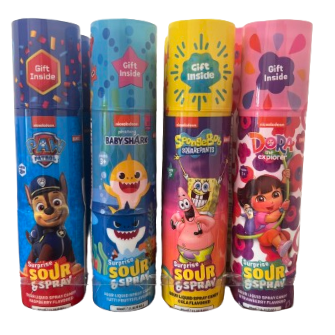 Tangy spray and little gift