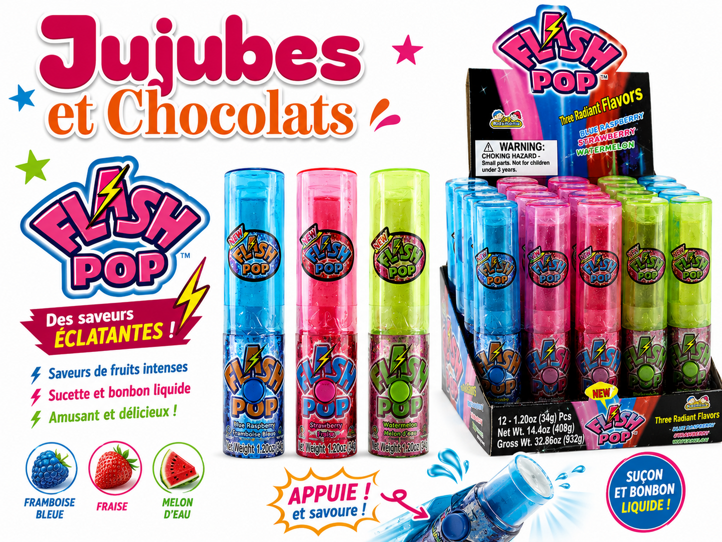 Flash Pop – Fraise