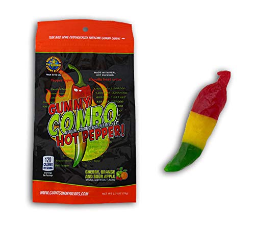 Gummy combo hot pepper