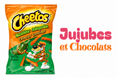 Sachet Cheetos Crunchy cheddar jalapeño 77 g