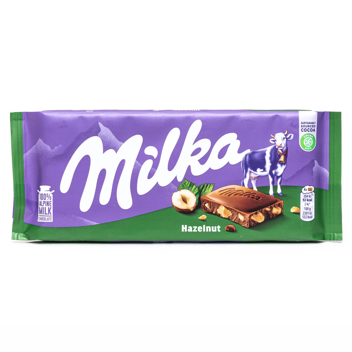 Milka hazelnuts
