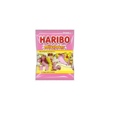 Sachet Haribo Milkshake, bonbons gélifiés crémeux