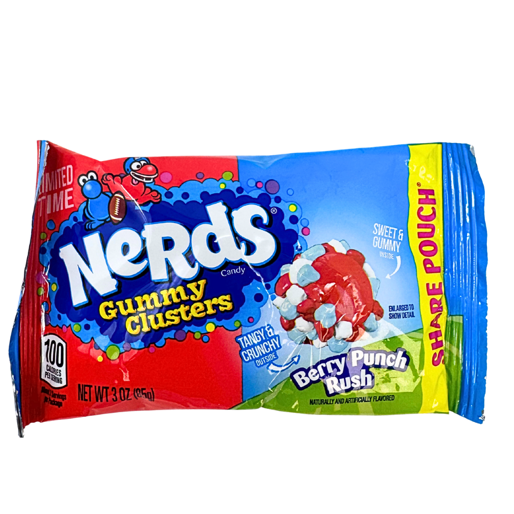 Nerds gummy clusters berry punch