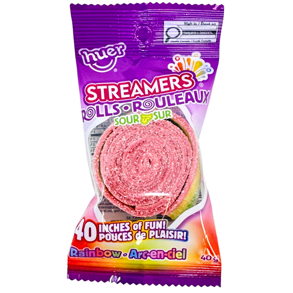 Huer streamers rouleaux sur
