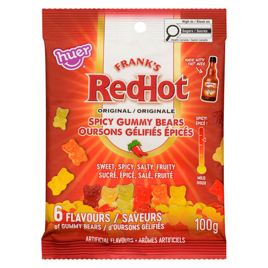 Huer x Frank's RedHot – Oursons Gélifiés Épicés