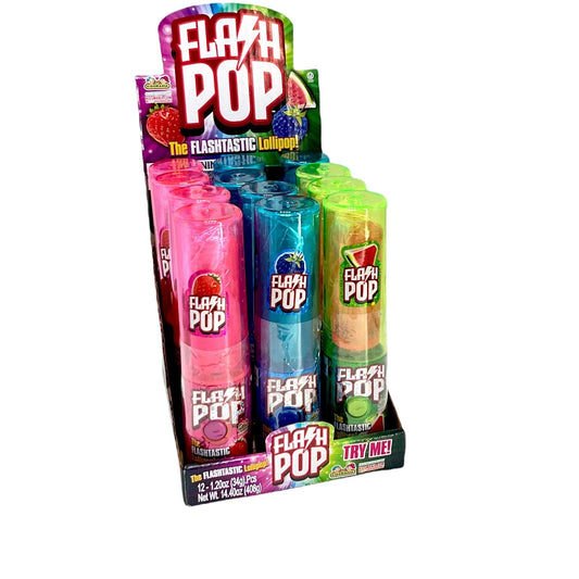 Kidsmania Flash Pop – Sucette Lumineuse 3 Saveurs