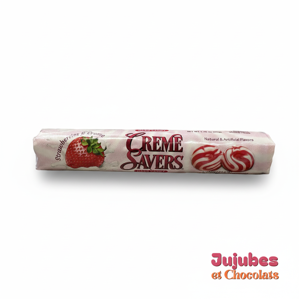 Creme savers fraises