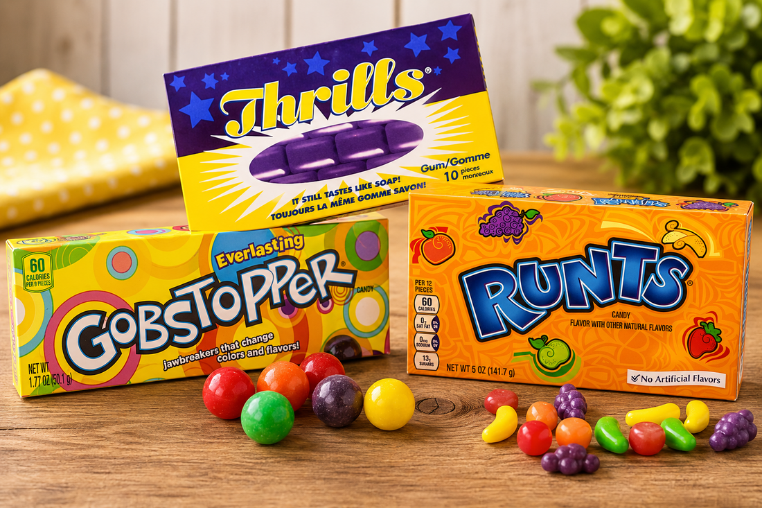 Top 10 bonbons nostalgiques qu'on vend encore chez Jujubes et Chocolats