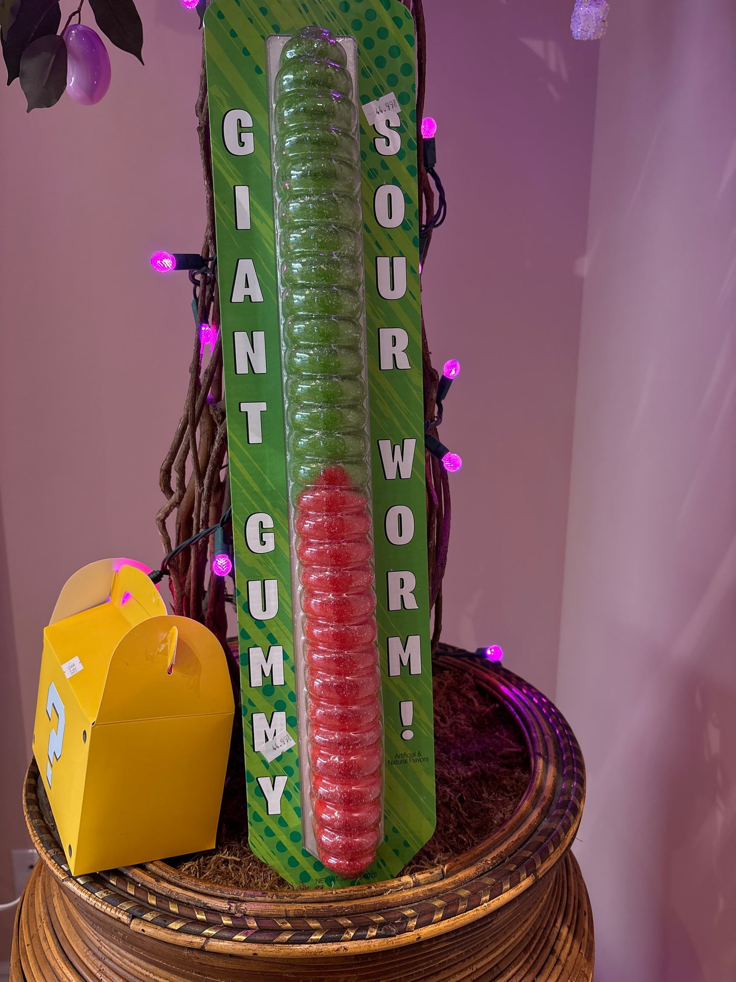 Giant sour apple cherry worm 3 lbs