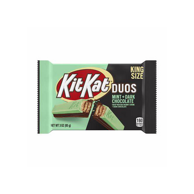 Barre KitKat Duos menthe et chocolat noir