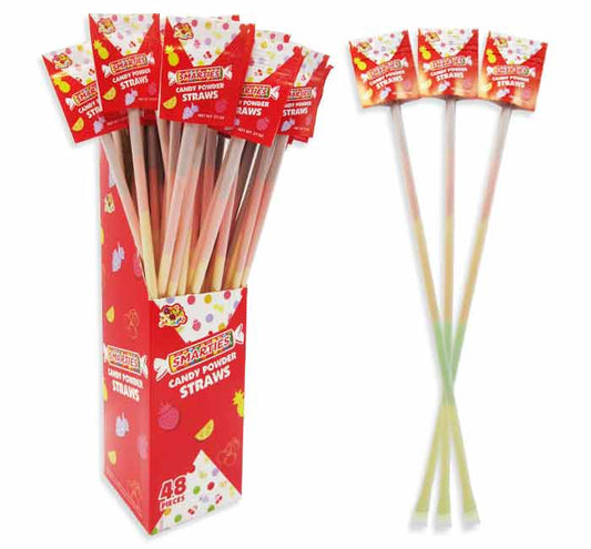 Smarties Fruity Powder Straw
