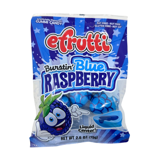 Blue raspberry efrutti