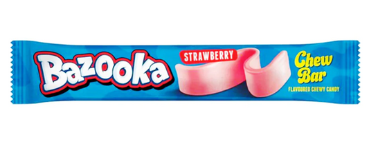 Bazooka pâte à mâcher fraise