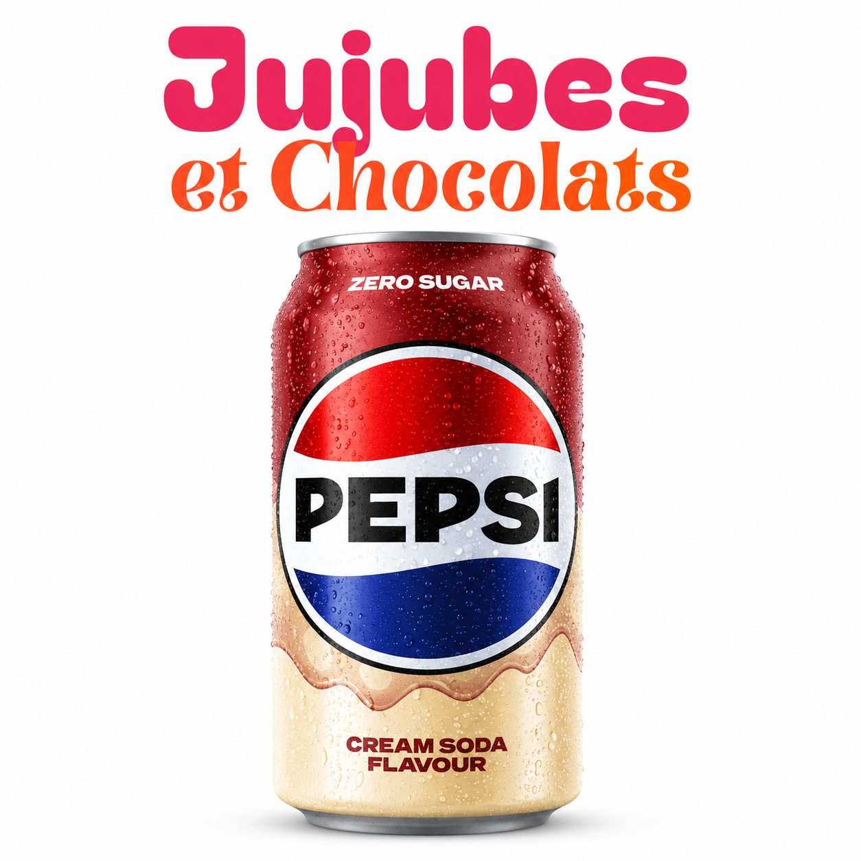 Pepsi Zéro Sucre – Crème Soda