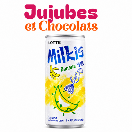 Milkis Banane – Soda Coréen Lait et Banane