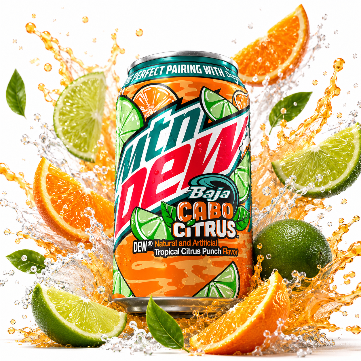 Mountain Dew Baja – Cabo Citrus Tropical Punch