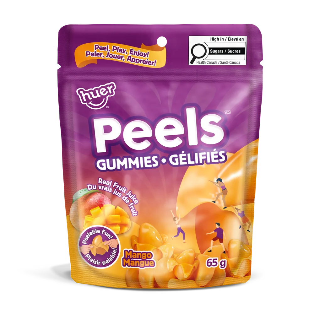 Peels mango peelable candies