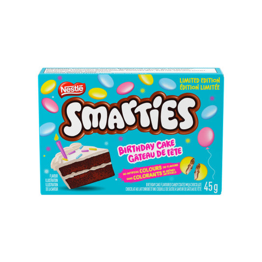 Smarties gâteau de fête