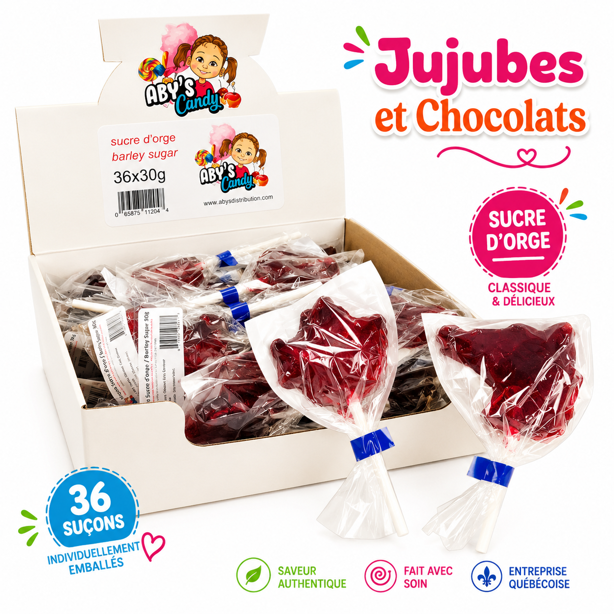 Aby's Candy – Suçon Sucre d'Orge