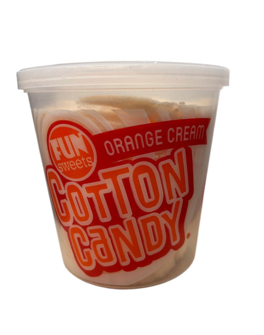 Orange Cream Cotton Candy