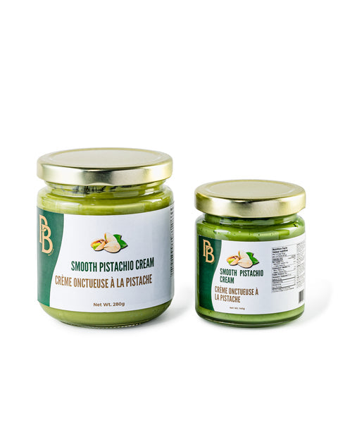 Smooth pistachio cream