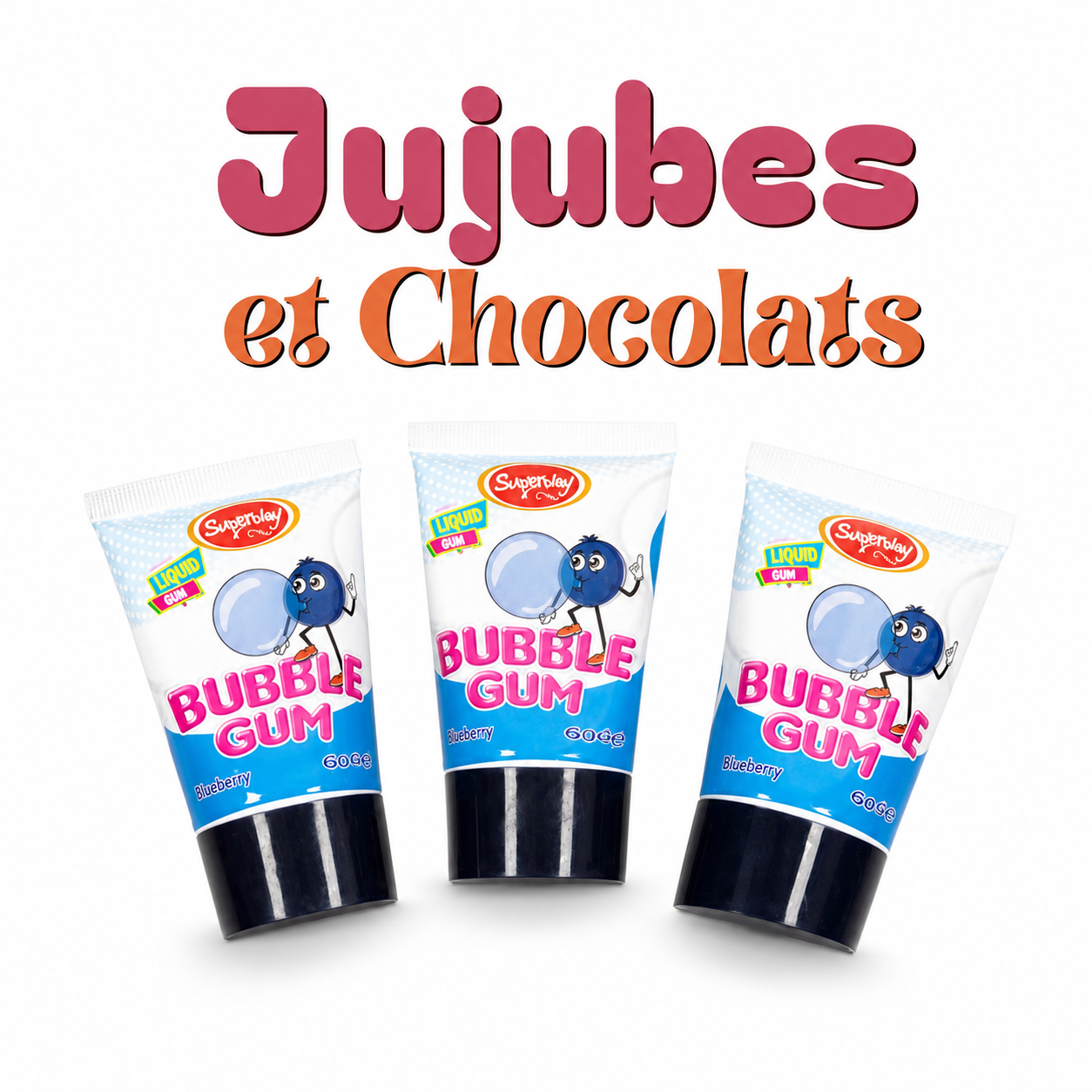 Sweetway Bubble Gum Liquide – Bleuet