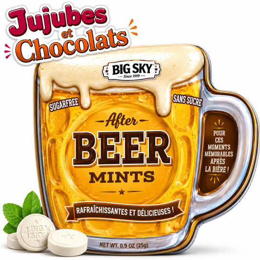 After Beer Mints – Boite en Metal Chope de Biere