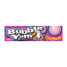 Paquet de 5 gommes Bubble Yum original