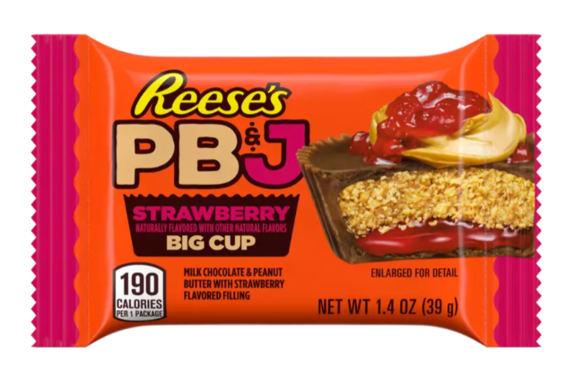 Reese's Peanut Butter and Strawberry Jam