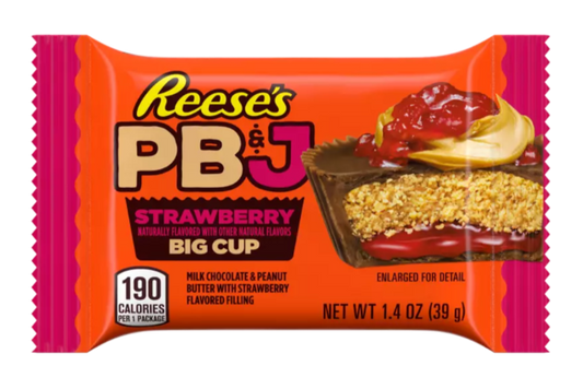 Reese's beurre d'arachide et confiture de fraise