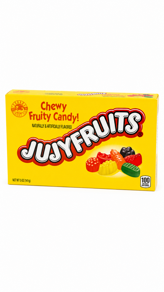 Boîte de Jujyfruits 141 g, bonbons gélifiés en forme de fruits de Ferrara Candy