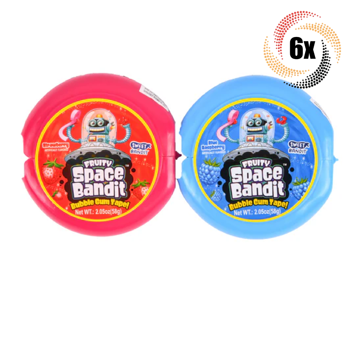 Space  bandit bubble gum tape
