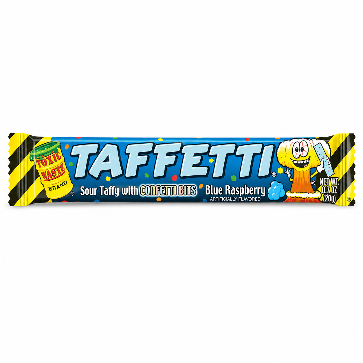 Taffetti – Sour Taffy Framboise Bleue avec Confetti Bits