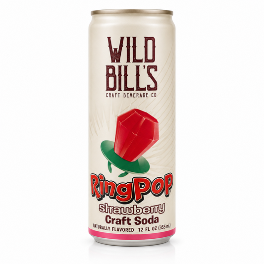 Wild Bill's Ring Pop – Craft Soda Fraise