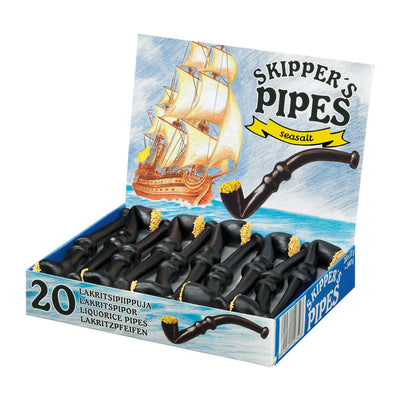 Malaco Skipper's Pipe, pipe de réglisse noire