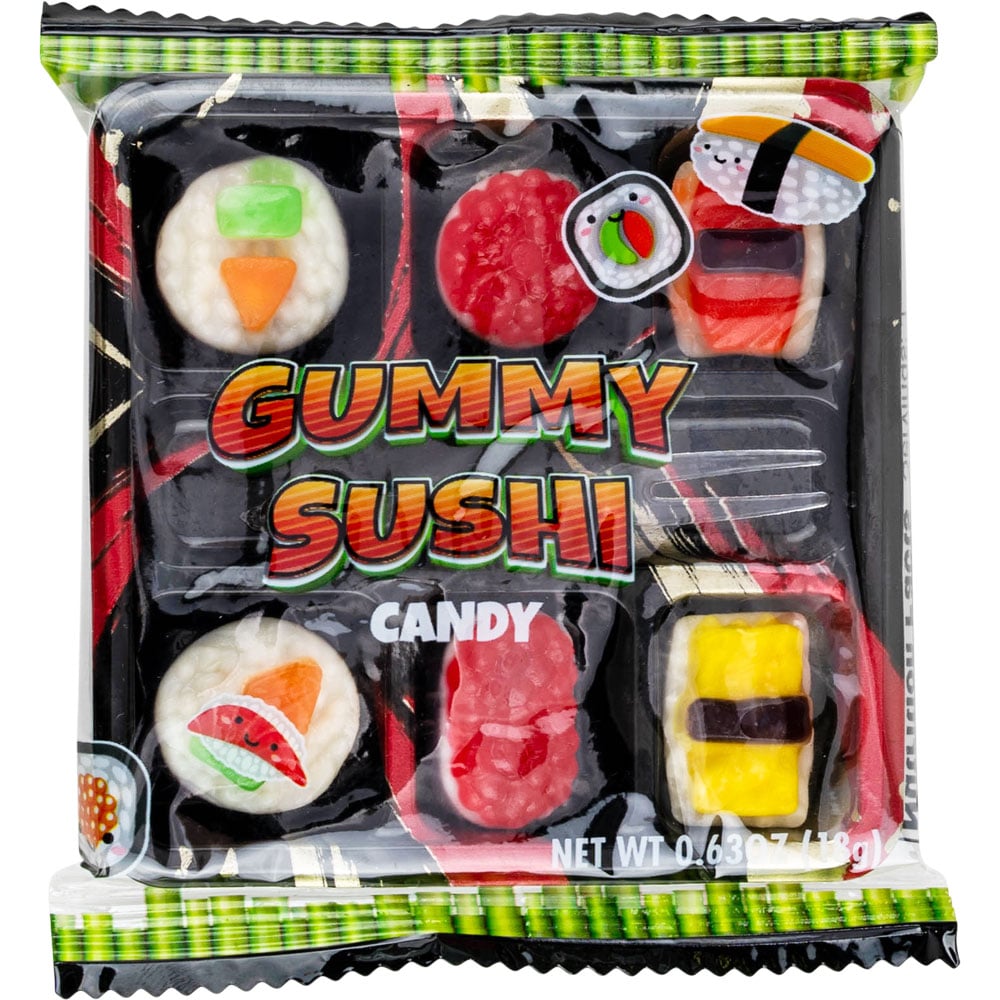 Gummy sushi