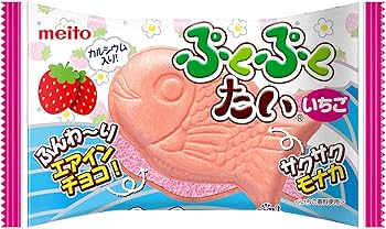 Paquet Meito, gaufrettes à la fraise