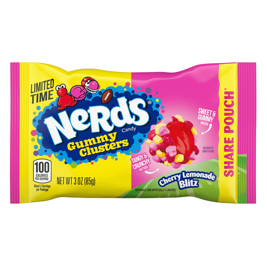 Nerds gummy clusters limonade à la cerise