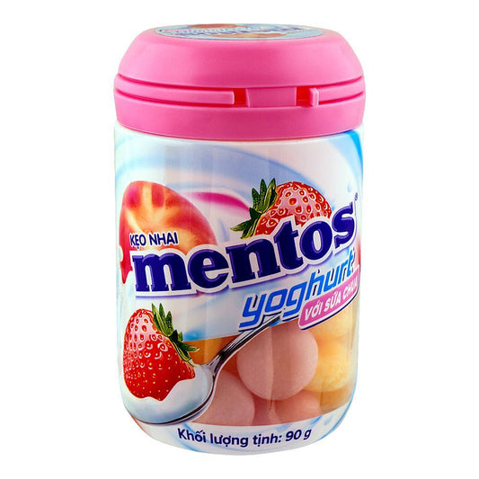 Mentos yogourt aux fraises