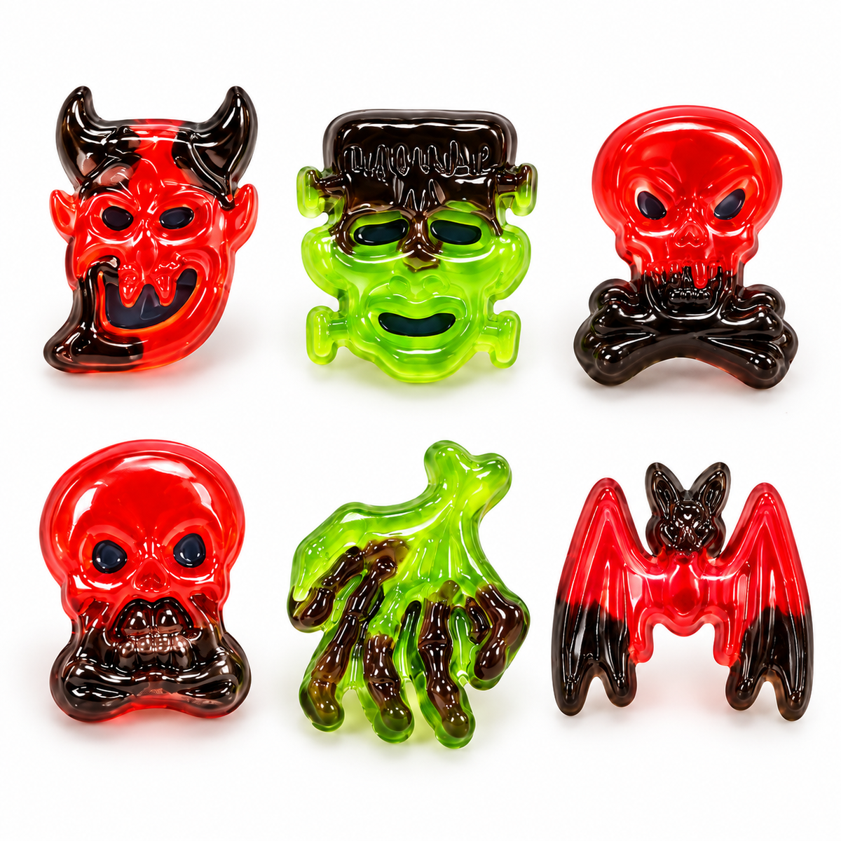 Vidal Scary Jelly – Bonbons Gélifiés d'Halloween