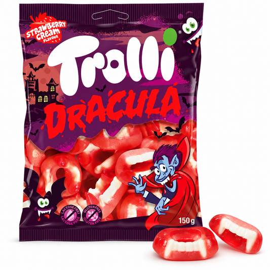 Trolli Dracula – Bonbons Gélifiés 150 g
