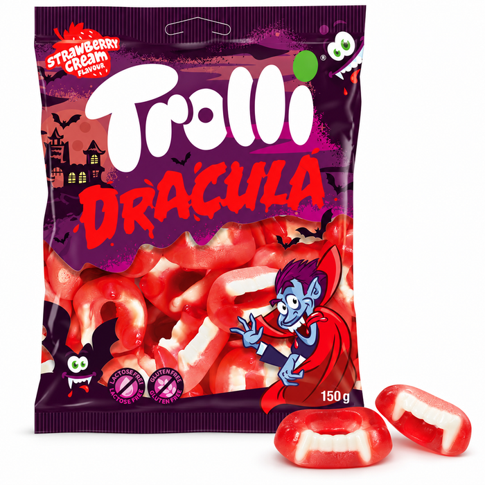 Trolli Dracula – Bonbons Gélifiés 150 g