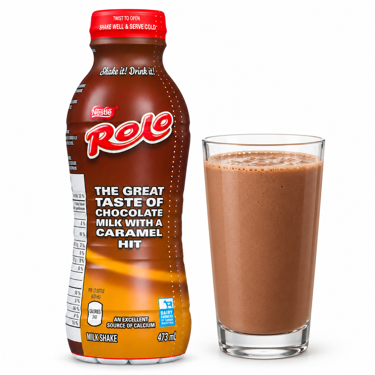 Rolo – Chocolate and Caramel Milkshake 473 ml
