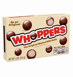 Whoppers original malt 142g.