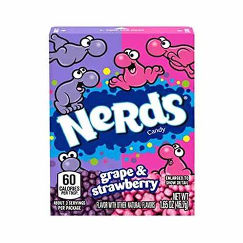 Nerds Raisin Fraises 46g
